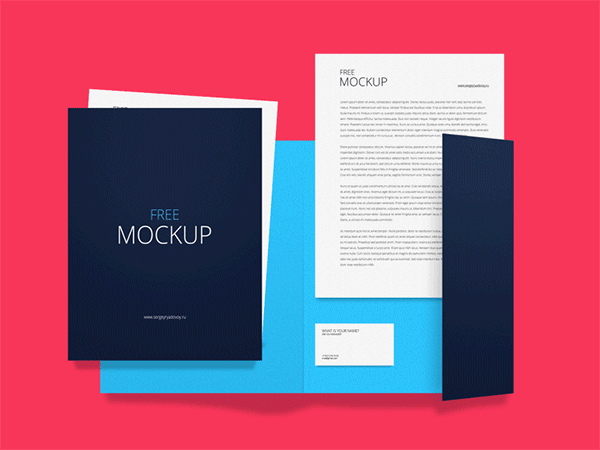 Брендинг, корпоративный MOCKUP