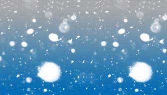 Набор кистей для фотошоп - Снег