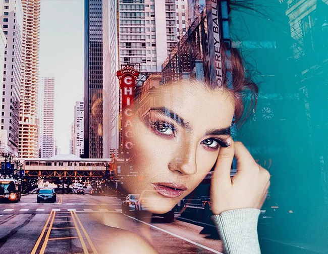 Free Double Exposure PS Action