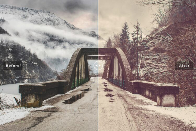 Orange and Teal Photoshop Actions