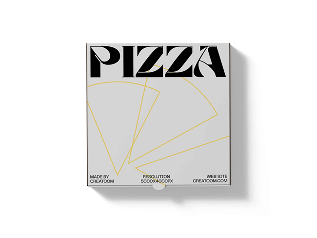 Pizza Box Mockup