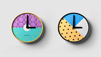 Вражаюча коллекція годинників PSD MockUp