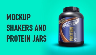 MockUp Shakers and Protein Jars