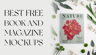 Best free Book and Magazine Mockups