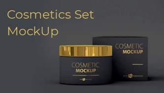 Cosmetics Set MockUp