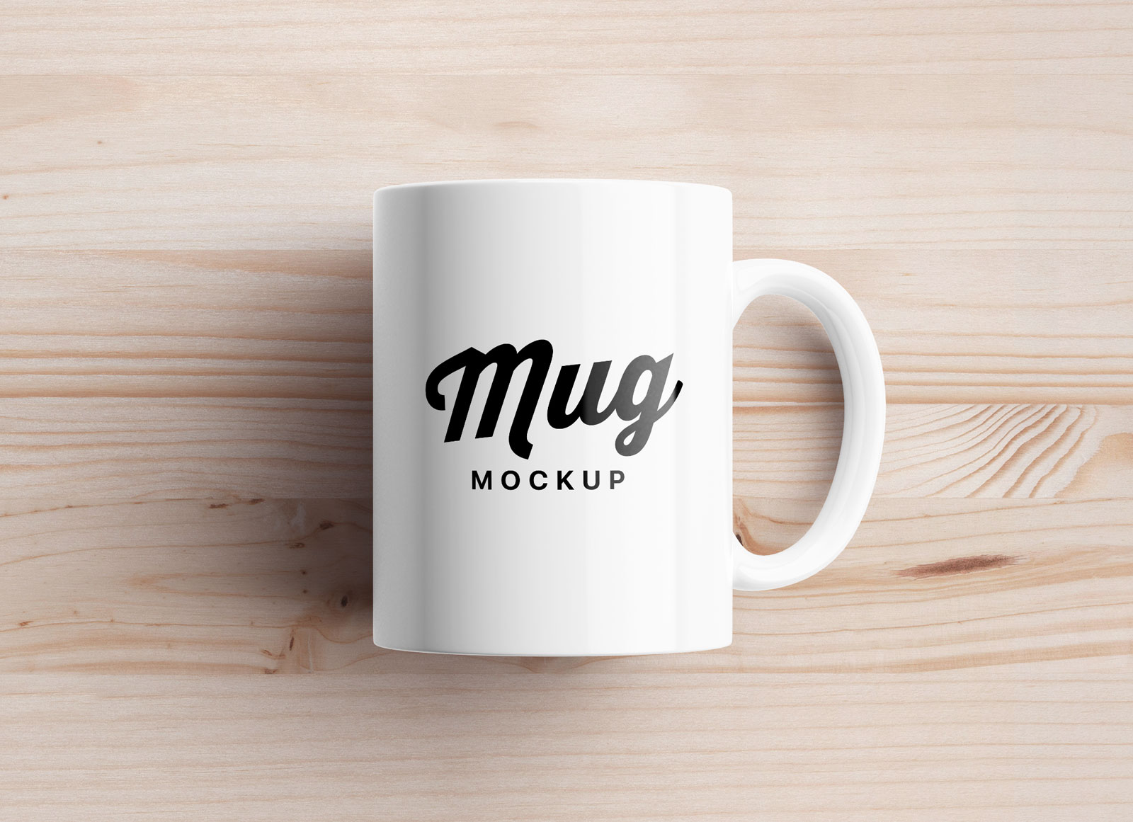 Free Mug Mockup PSD