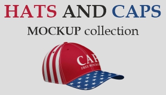 Hats and Caps Mockup collection