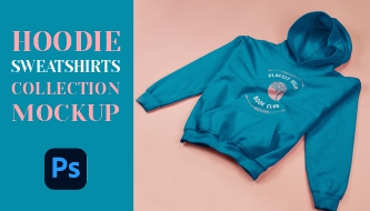 Hoodie Sweatshirts Collection Mockup