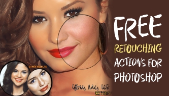 FREE Retouching actions for photoshop