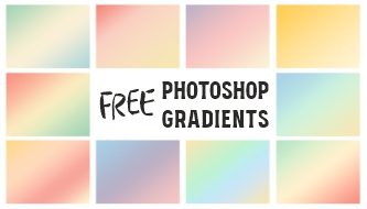 FREE pack Photoshop Gradients