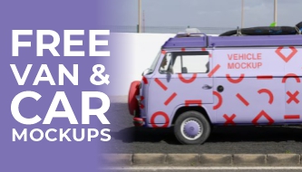 Free Van & Car Mockups