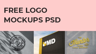FREE Logo Mockups PSD