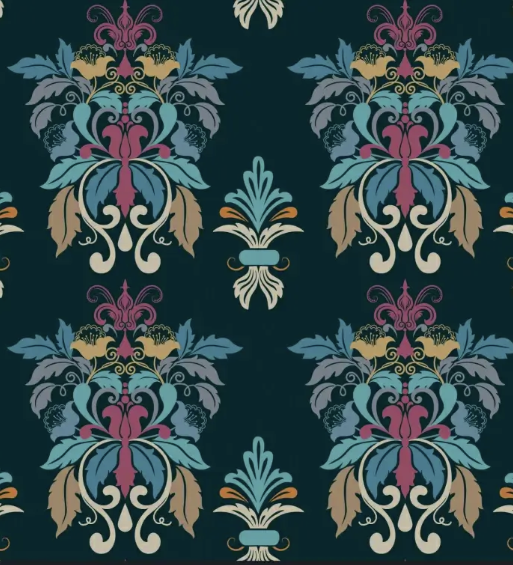 damask pattern