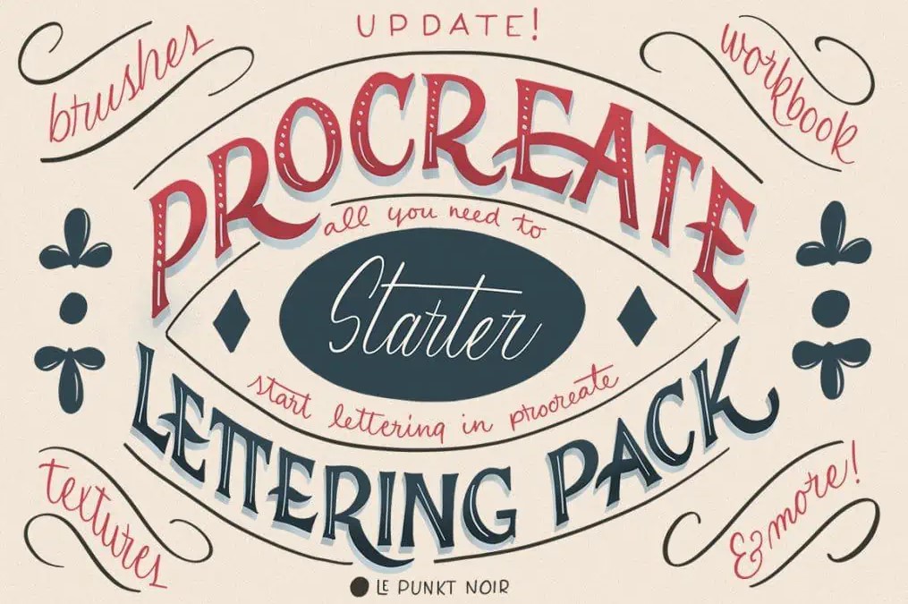 Procreate Lettering Starter Pack
