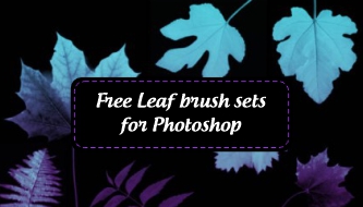 Free Leaf brush sets for Photoshop
