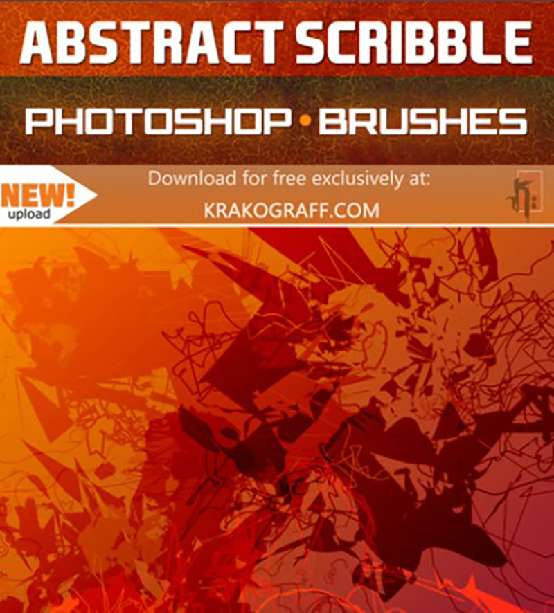 Abstract Scribble Brushes