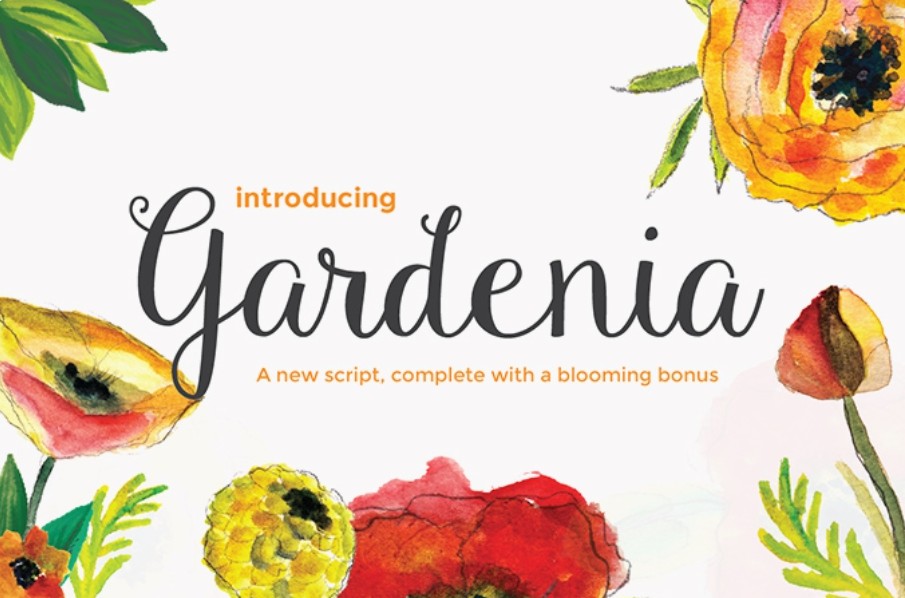 Gardenia Script Font