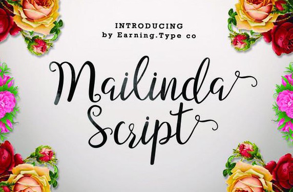 Mailinda Script Font 