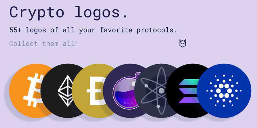 55 Crypto Logos for Figma