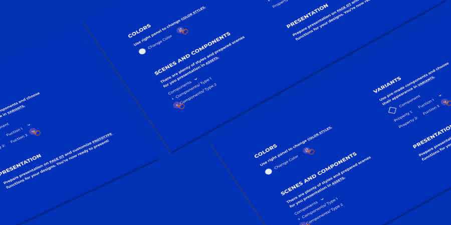 Free UI Presentation Template for Designers