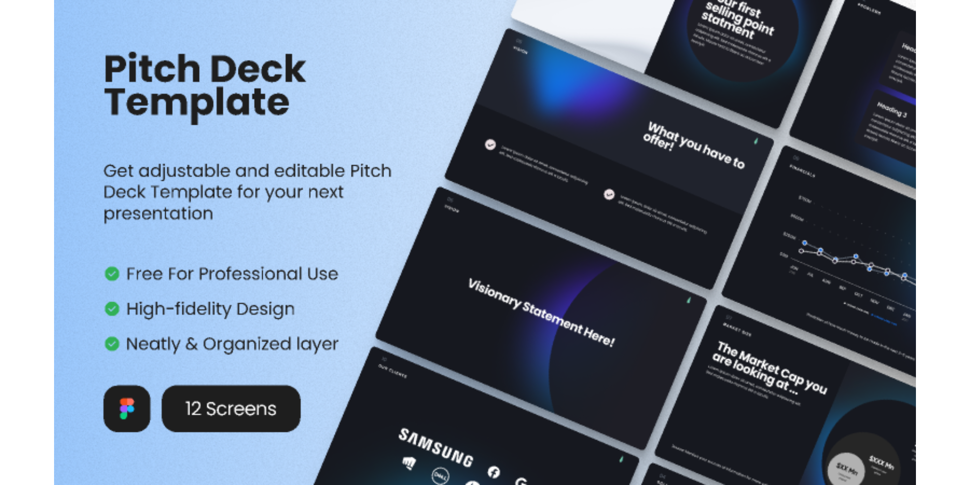 Figma Pitch Deck Template