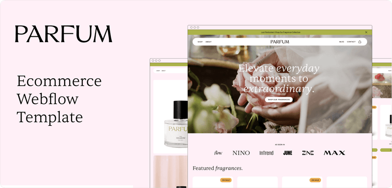 Free Figma Beauty eCommerce Website Template