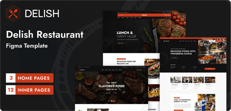 Free Figma Cafe Website Template