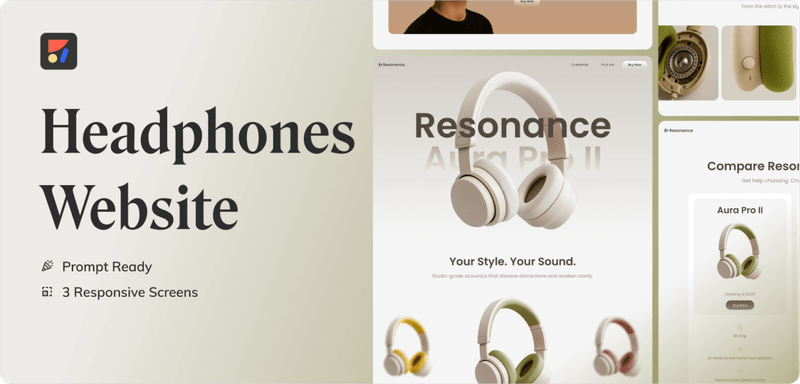 Headphones Website