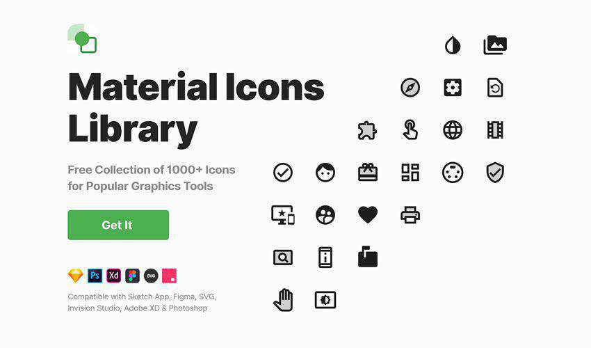 Material Icons Figma Library