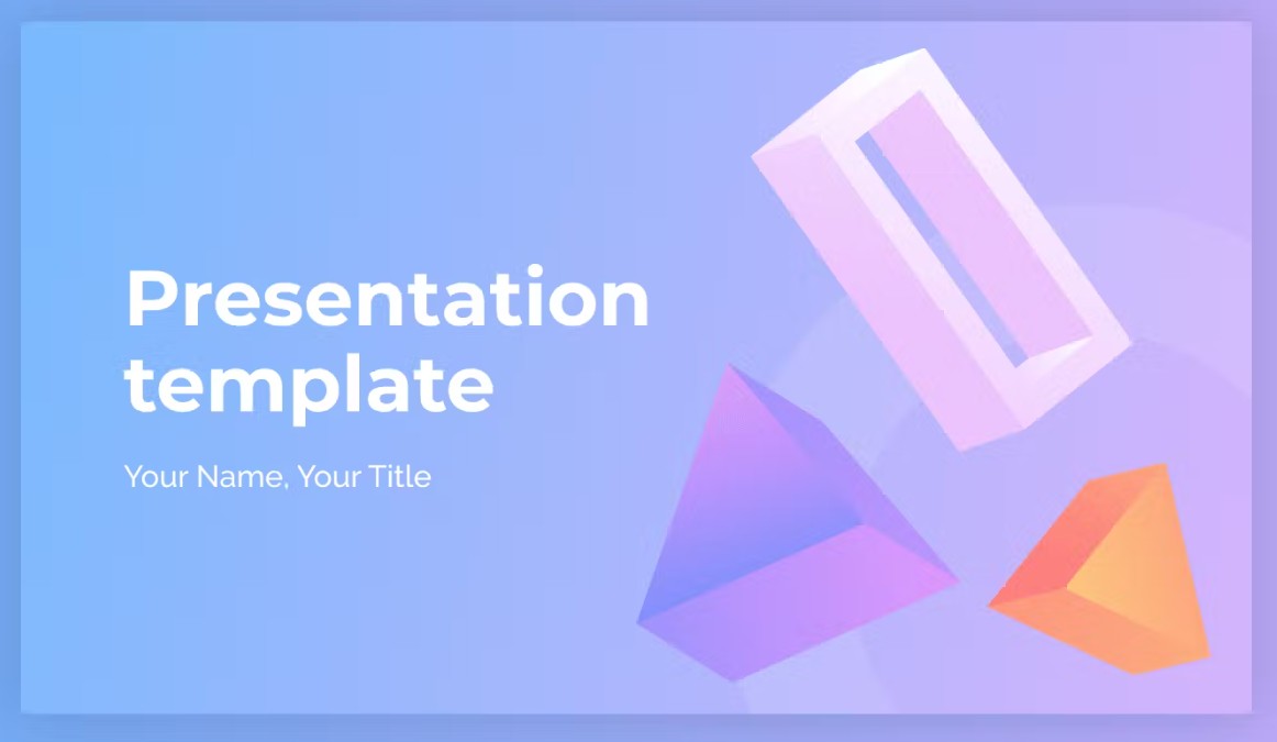 Modelia Presentation Template