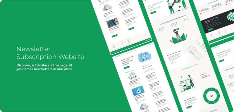 Newsletter Website