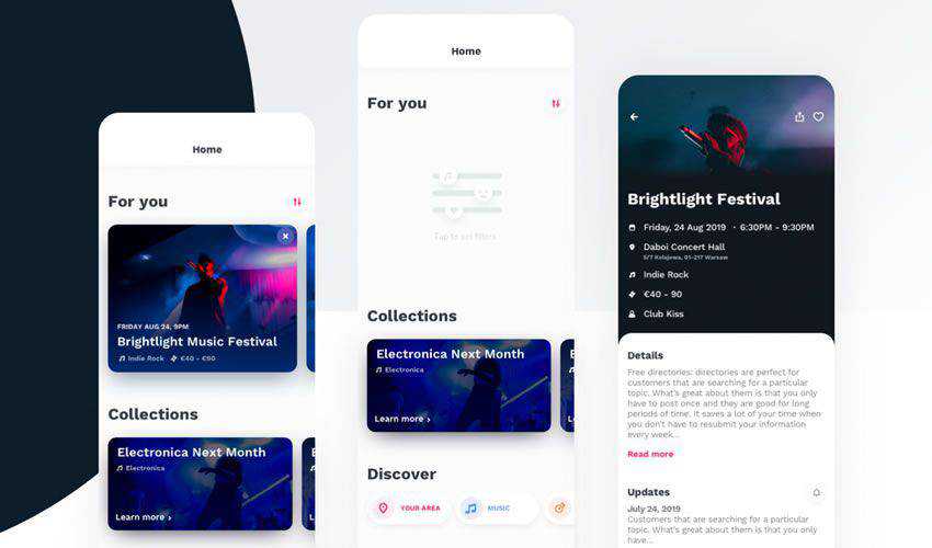 Ticketapp Figma Template
