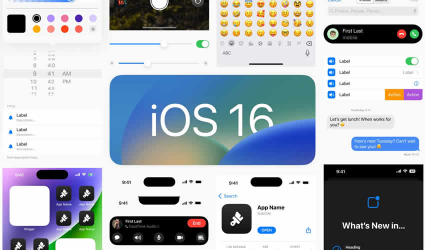 iOS UI Kit for Figma