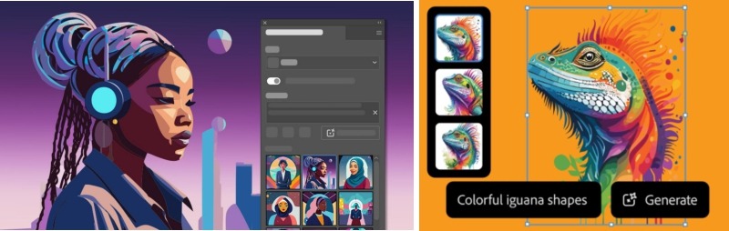 Adobe Illustrator Generative Vector