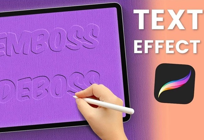 Beginner to Expert Embossed Text in Procreate by Laurie Russell Design
