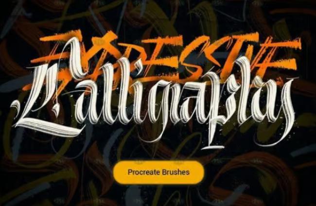 Calligraphy Brushes for Procreate