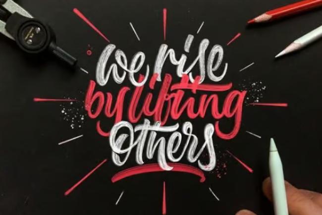 Creative Poster Typography Procreate Brushes