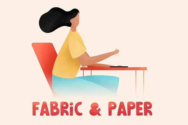 Fabric & Paper Procreate Brushes