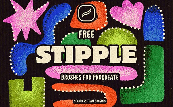 Free Stipple Brushes For Procreate