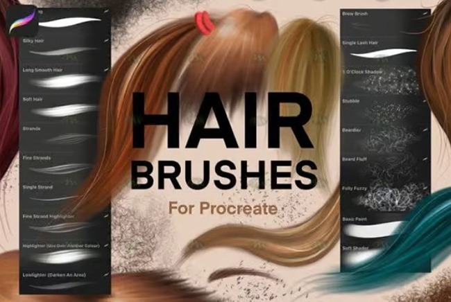 Hair Salon Procreate Brushes