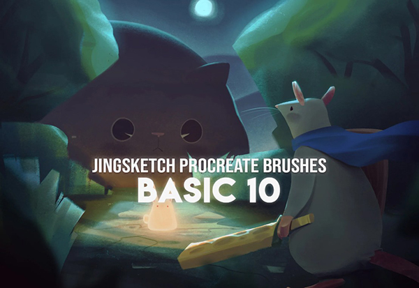 Jingsketch Procreate Brush