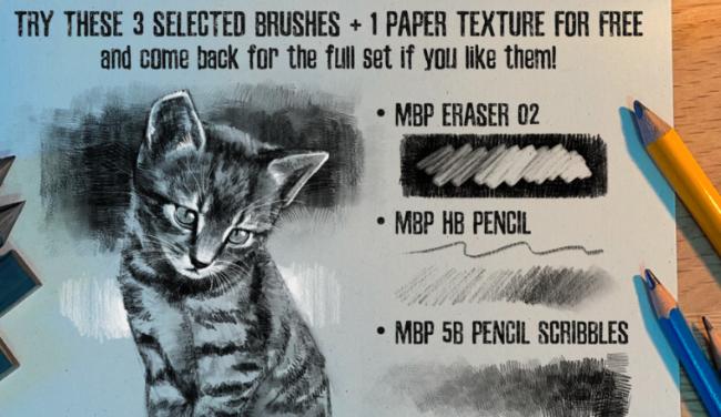Mini Brush Set for Procreate