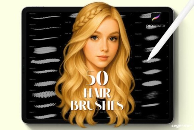 Procreate Hair Brushes