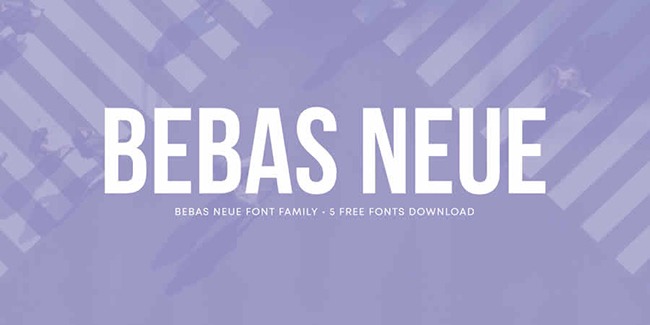 Bebas Neue