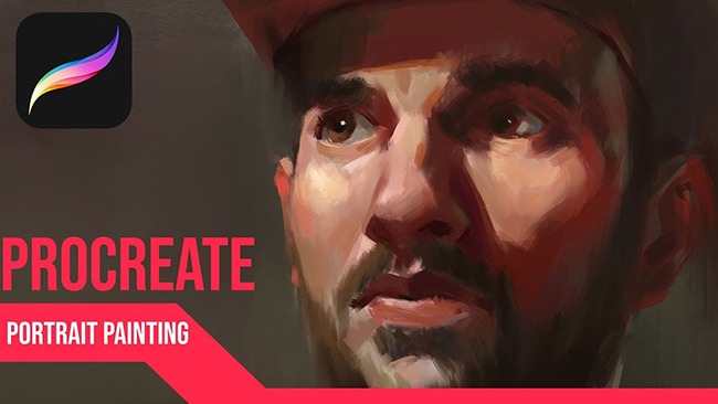 Learn to Paint Realistic Faces in Procreate on iPad | Full Tutorial