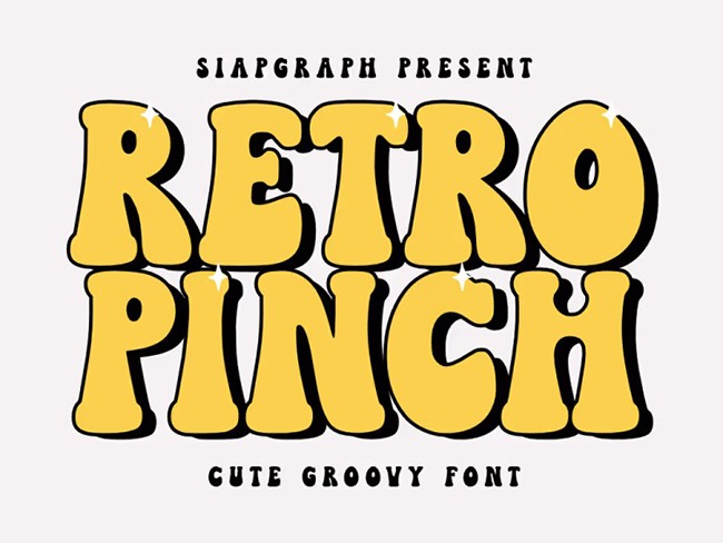 Retro Pinch Font