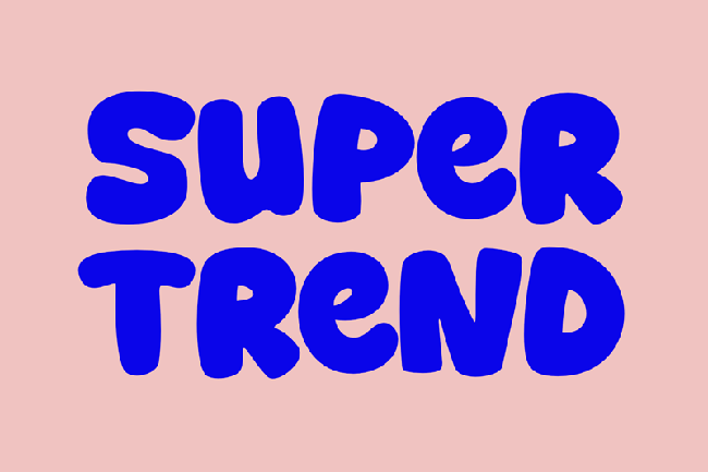 Super Trend Free Font