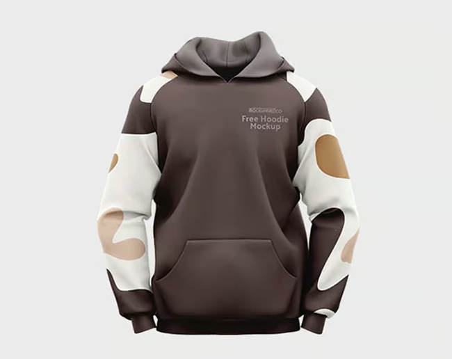 Free Mens Hoodie Mockup PSD