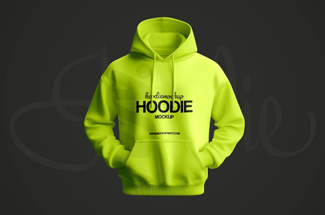Free Simple Hoodie Mockup