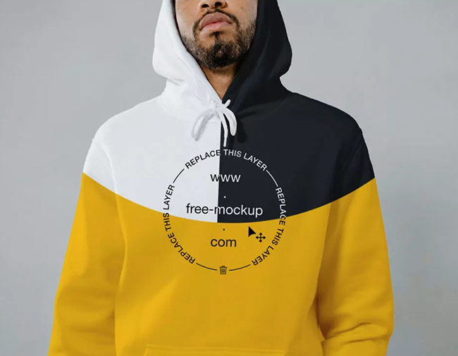Hoodie Close-Up Mockup
